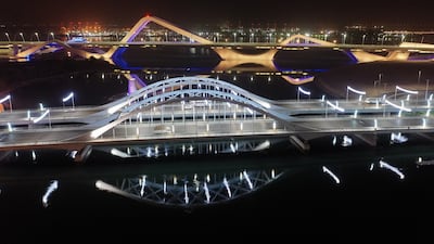 Al Maqta Bridge is now being transformed once more. Photo: Abu Dhabi Municipality