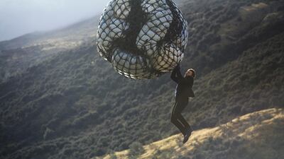 Boldly going where no leading man has gone before: Tom Cruise as Ethan Hunt in 'Mission: Impossible Fallout'. Courtesy Paramount Pictures