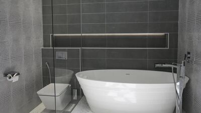 The children's bathroom. Mona Al Marzooqi / The National