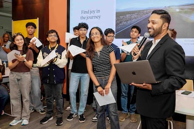 Results were calculated using internal assessments and predicted grades. Photo: Gems Education