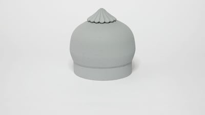 Shahpour Pouyan. Untitled. 2017. Glazed stoneware ceramic. 22 x 21 cm. Courtesy Lawrie Shabibi and the artist