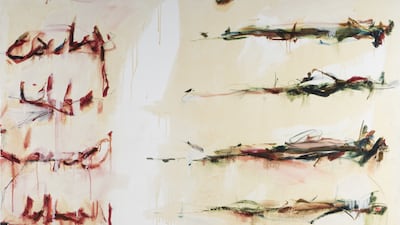 November 29, 2016 - Azadeh Razaghdoost Through Air Where Roses of Black Gunpowder Burst from 'Letters' series. Courtesy of Sophia Contemporary Gallery and Azadeh Razaghdoost