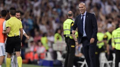 Zinedine Zidane's Real Madrid are bidding to win the Uefa Champions League for a third successive season. Javier Soriano / AFP Photo
