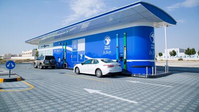 Adnoc Distribution fuel station in Al Shamka. courtesy: Adnoc