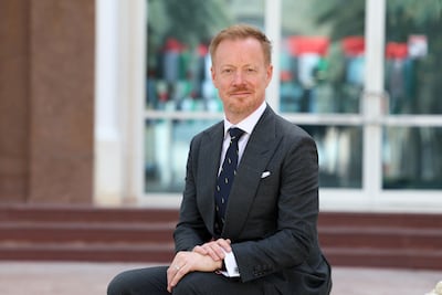 Michael Bloy, principal at Repton Dubai. Chris Whiteoak / The National