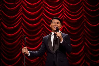Ronny Chieng in his Netflix special 'Asian Comedian Destroys America!'. Courtesy Netflix