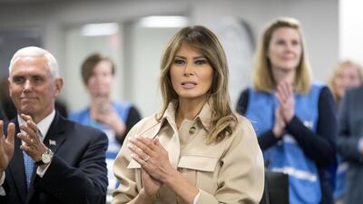 Melania Trump has weighed in on an issue that has caused her husband's administration trouble in recent days. AP Photo/Andrew Harnik