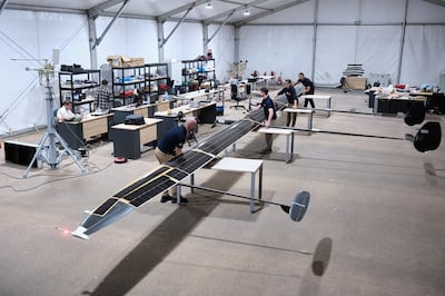 The ApusNeo18 high-altitude platform. Photo: Space42