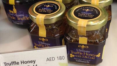 The Taste Initiative’s truffle and 23-carat gold honey.