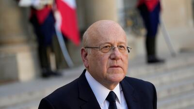 Lebanese Prime Minister Najib Mikati. Photo: AP
