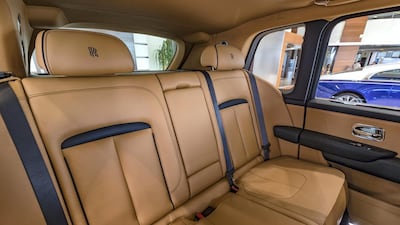 The base price of the Cullinan is Dh1.8 million. Chris Whiteoak / The National