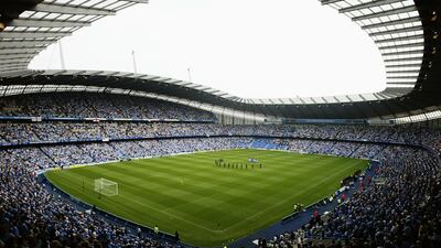 Manchester City - City of Manchester Stadium/Etihad Stadium since 2003. Getty Images