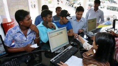 The rupee’s decline against the dollar has led expat Indians to increase the amount of remittances being sent home.