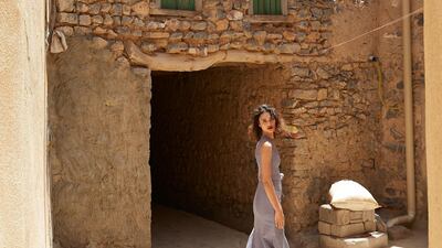 Set in stone: Dress Dh6,093, Madiyah Al Sharqi.