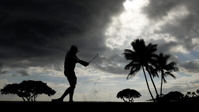 US golfer Brandt Snedeker plays his shot from the 17th tee during the Pro-Am Tournament prior to the Sony Open at Waialae Country Club in Honolulu, Hawaii, on Wednesday, January 13. AFP
