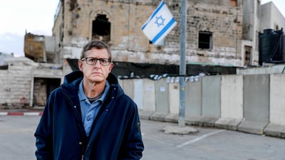 Louis Theroux's latest BBC documentary, The Settlers, features interviews with both Palestinians and Israelis. Photo: BBC