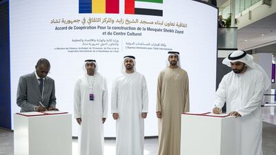 UAE Aid Agency signs an agreement to construct Sheikh Zayed Mosque and a cultural centre in Chad. Wam