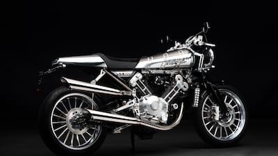 The Brough Supeior SS100 Bert le Vack edition. Courtesy Brough Superior
