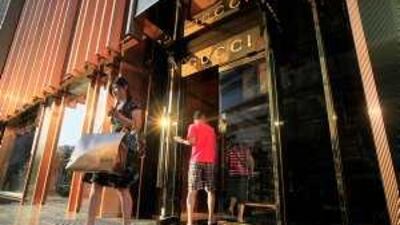 China's retail sales grew 15 per cent for the first half of this year compared to a year earlier.