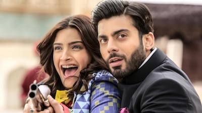 Sonam Kapoor and Fawad Khan in Khoobsurat. Courtesy UTV Motion Pictures