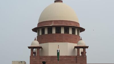 Indian politician on April 20, 2018 launched the first bid to impeach the chief justice of the Supreme Court in the history of the country. Sajjad Hussain / AFP
