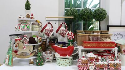 A hot chocolate station that includes healthy treats in Saadi's kitchen