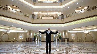 The Emirates Palace has evolved under Hans Olbertz's direction with an array of additions such as sports facilities and restaurants. Lee Hoagland / The National