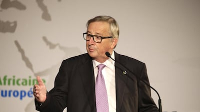 Jean-Claude Juncker, the president of the European Commission. Legnan Koula/EPA