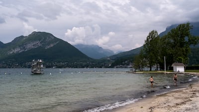 A gun has been found in Lake Annecy that could have links to the Al Hilli case. AFP