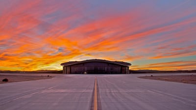 Spaceport America was once home to Virgin Galactic’s mother craft ‘White Knight Two’ and ‘SpaceShipTwo’. Courtesy Spaceport America