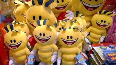 As summer rolls by, there's simply no avoiding the smiling mascot. Paulo Vecina / The National