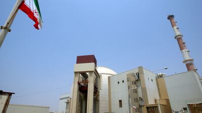 The reactor building at the Russian-built Bushehr nuclear power plant in southern Iran. AFP