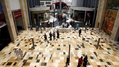 Shoppers walk through Yas Mall on July 18, 2015. Christopher Pike / The National