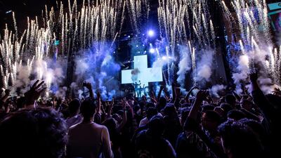 Martin Garrix delivered a suitably frenetic set full of club thumpers at RedFestDXB. Courtesy Arabian Radio Network