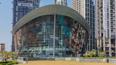 Dubai Opera House is shaped like a dhow, as a tribute to the emirate's maritime history. Alamy