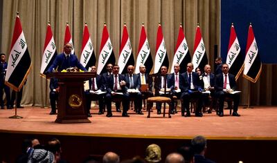 In his address to Parliament Mustafa Al Kadhimi vowed to hold transparent and early elections, restrict access to weapons and curb corruption. The National
