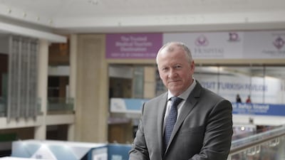 Christopher Maher, manager for polio eradication at the World Health Organisation. Jeffrey E Biteng / The National