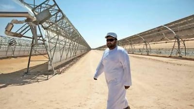 Spain's Abengoa and France's Total have boosted Shams 1, says Yousif Al Ali, general manager of Shams Power Company. The National