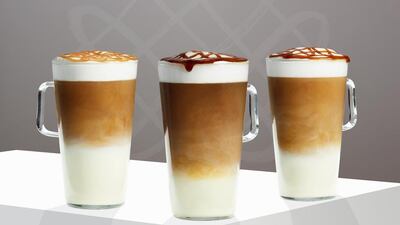 Starbucks has introduced a date macchiato as part of its new macchiato drinks menu. Courtesy Starbucks