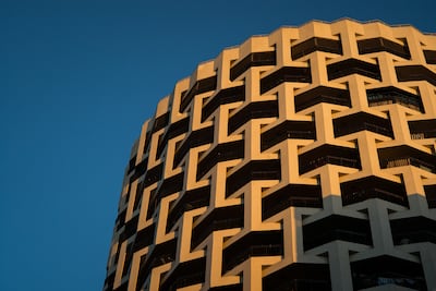 The Al Ibrahimi building was designed by Egyptian architect Farouq El Gohary. Brian Kerrigan / The National