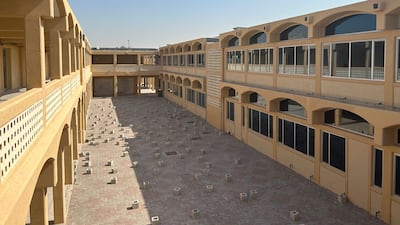 The triennial has returned to Al Qasimiyah School, a building that typifies modernist architecture in Sharjah, with transformations in line with the platform’s ethos. All Photos: Razmig Bedirian / The National