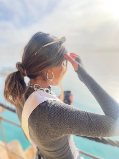 Deyani touring Eilat with other Miss Universe contestants. Photo: Yugen Group