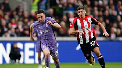 Off the pace with Liverpool winning the midfield battle. PA