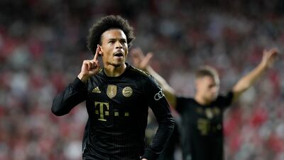 =7: Leroy Sane (Bayern Munich) Five goals in seven games. AP