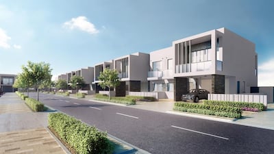 In total, 1,315 new homes are being built at Yas Acres. Courtesy Aldar