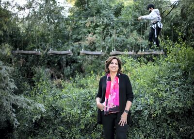 Ms Malas says her biggest financial milestone was supporting her children through university. She also encouraged her children to work as soon as they were of age. Photo: Reem Mohammed / The National