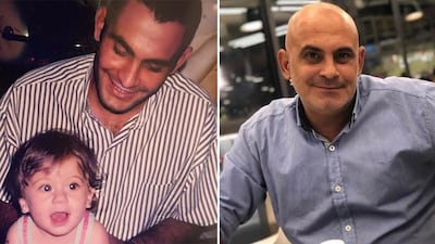 The writer, seen here when she was nine months old, lost Khalo Hassan, her uncle and best friend, in December 2025. Fatima Mahmoud / The National