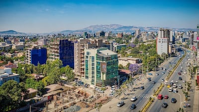 Addis Ababa is a bustling, modern city. Getty
