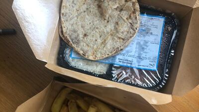 The food often arrives one hour later than ordered.