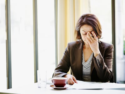 Decision fatigue can result in cognitive impairments, for example missing online meetings. Getty Images